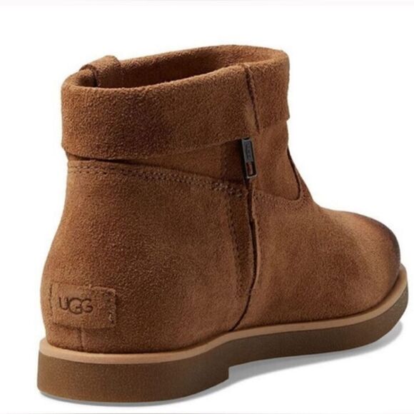 NWT- LEATHER UGG BOOTIES JOSEFENE CUFF SIZE 6.5 - Picture 6 of 12
